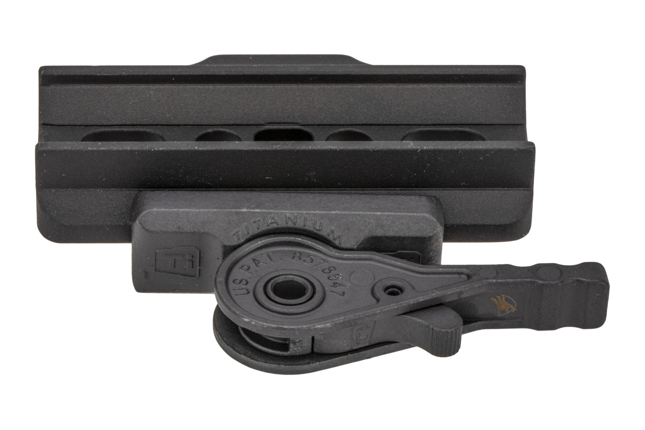 American Defense Quick Detach Trijicon MiniACOG Mount Titanium Lever